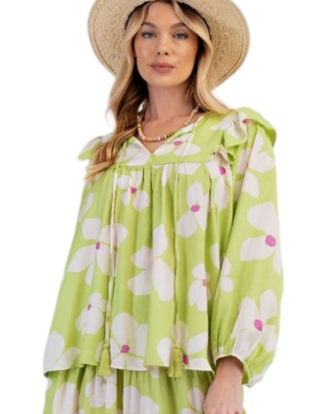 0550:  EASEL NWT TOP LIME (H27)